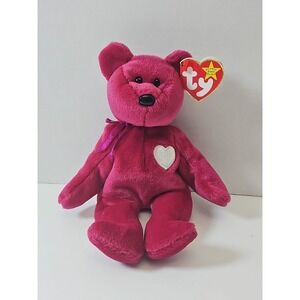 RARE 1st Edition Valentina Beanie Baby 1998 MULTIPLE ERRORS Tag Year Error 98/99